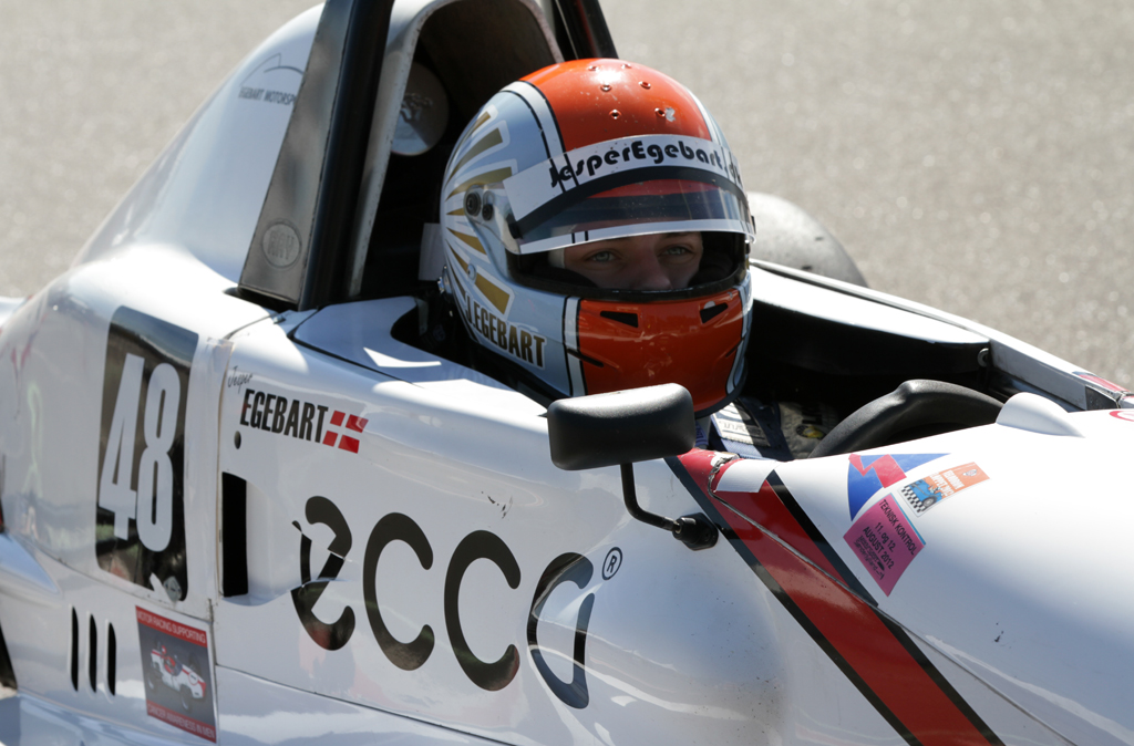 Jesper Egebart klar til andet heat
(Foto: Motorsporten.dk)